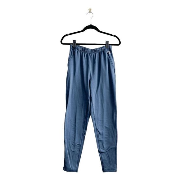 Lands' End Womens High Rise Thermal Lined Pull-On Sweatpants Gray Small - Picture 1 of 9